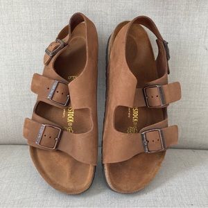 Men’s Birkenstock sz 41 brown leather